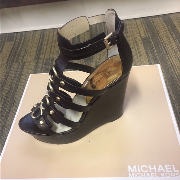 Michael Kors Wedge Sandals - Picture 1 of 2